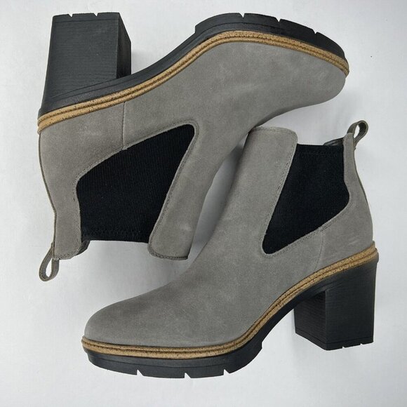 Dr. Scholl's First Class Padded Insole Suede Chelsea Ankle Boots Womens Size 9M - Picture 7 of 9